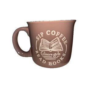 Gilmore Girls "Sip Coffee Read Books" Brown Coffee Mug NEW